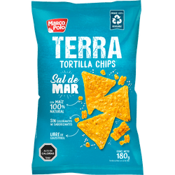 Tortillas Terra con Sal de Mar 180 g