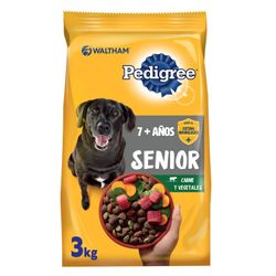 Alimento Perro Senior Pedigree +7 Años 3 kg