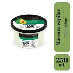 Máscara Capilar Organic Shop Reparadora Palta 250 ml