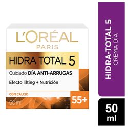 Crema Facial Día L’Oréal Hidra Total 5 Antiarrugas +55 50 ml