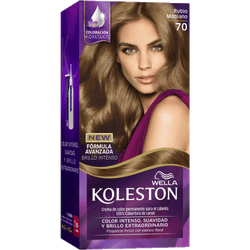 Tintura Koleston Single Rubio Mediano N°70 + Activador