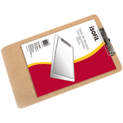 Tabla con apretador tamaño oficio