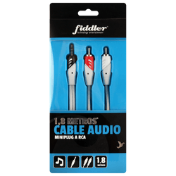 Cable Audio Mini RCA Macrotel 1.8 metros