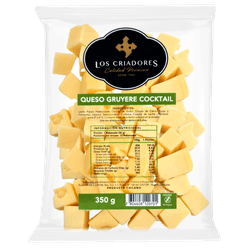 Queso Gruyere Los Criadores Envasado Trozo 350 g