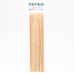 Brochetas Bambú Drop It! 25.5 cm 50 un.