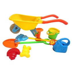 Set de Playa con 9 Accesorios y Carretilla