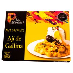 Base para Preparar Ají Gallina Sabor Peruano 90 g