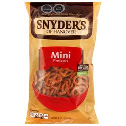 Mini Pretzels Snyders 255 g