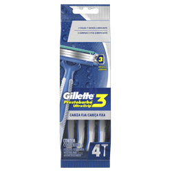 Prestobarba Ultragrip3 4 un.