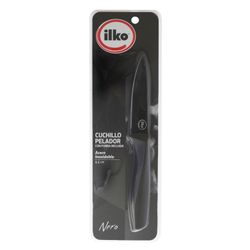 Cuchillo Pelador Acero Inoxidable Ilko Nero 9 cm