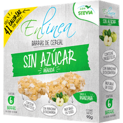 Barra de Cereal En Línea Manzana 15 g 6 un.