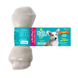 Hueso Pet's Fun Cuero 5-6''