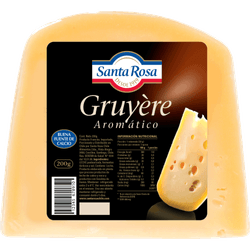 Queso Gruyere Santa Rosa Envasado Trozo 200 g