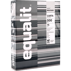 Papel Multipropósito Equalit Carta 500 Hojas
