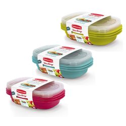 Pack 3 Bowls Rubbermaid con División 887 cc