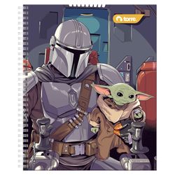 Cuaderno Universitario 100 Hojas Mandalorian (surtido)