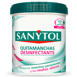 Quitamanchas Sanytol Desinfectante Sin Cloro Polvo 450 g