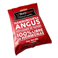 Hamburguesa Mollendo Angus Black Beef 185 g