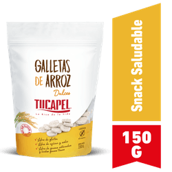 Galletas de Arroz Tucapel Dulces 150 g