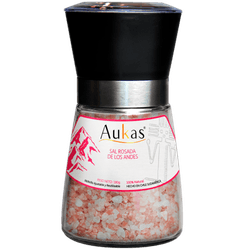 Sal Rosada de Los Andes Aukas Molinillo 180 g