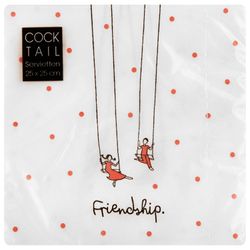 Servilletas Atelier Cóctel Diseño 20 un.