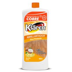 Abrillantador Piso Flotante Klären Coco 850 ml