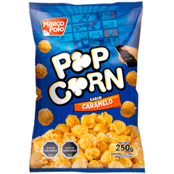 Pop Corn Marco Polo Caramelo 250 g