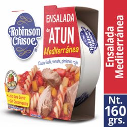 Ensalada de Atún Robinson Crusoe Mediterránea 160 g neto