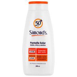 Bloqueador F50+ 200 ml