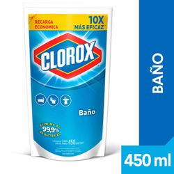 Limpiador de Baño Clorox (Repuesto) 450 ml