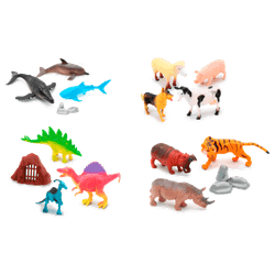 Balde Animales 22 Piezas (surtido)