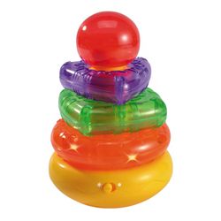 Juguete Didáctico Aro Apilable con Luz y Sonido