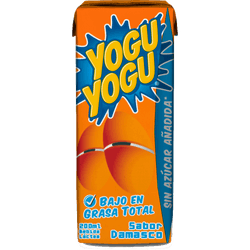 Pack 6 un. Bebida Láctea Yogu Yogu Damasco 200 ml