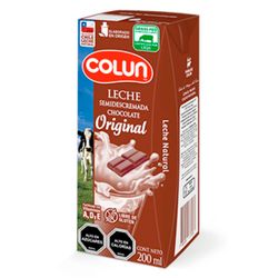 Leche Colun Semidescremada Chocolate 200 cc