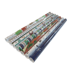 Papel de Regalo Rollo Navidad Happy Days