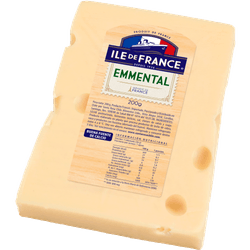 Queso Emmental Ile De France Envasado Trozo 200 g