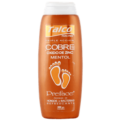 Talco para Pies Preface Cobre 200 g