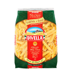 Penne Ziti Rigate Al Bronzo N°27 Divella 500 g