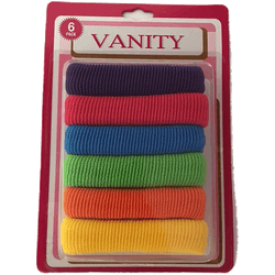 Elásticos de Colores 6 un.