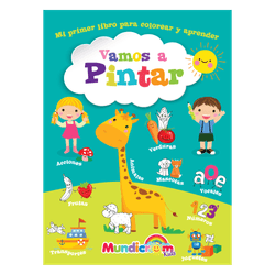 Mi primer gran libro para pintar y aprender