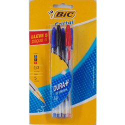 Bolígrafo Cristal Lleve 5 Pague 4