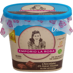 Helado Emporio La Rosa Chocolate Sin Azúcar 550 g