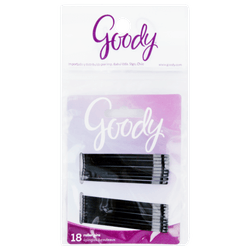 Horquilla Goody Negro Largo 12 un.