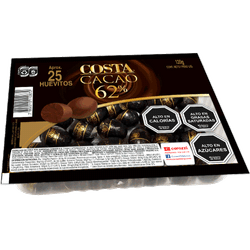 Huevitos chocolate cacao 62% 138 g