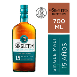 Whisky The Singleton 15 Años 40° Botella 700 cc