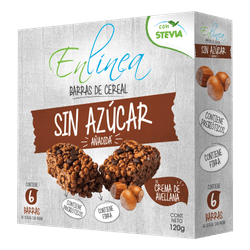 Barra de Cereal En Línea Crema Avellana 120 g 6 un.
