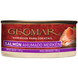 Salmón Ahumado Geomar 100 g drenado