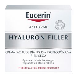 Crema Facial Eucerin Anti-Arrugas Día Hyaluron-Filler Piel Seca 50 ml