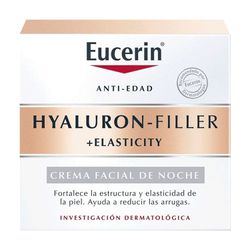 Crema Facial Eucerin Anti-Arrugas Noche Elasticity + Filler 50 ml