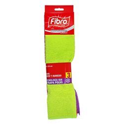 Paños Fibro Microfibra 3 un.